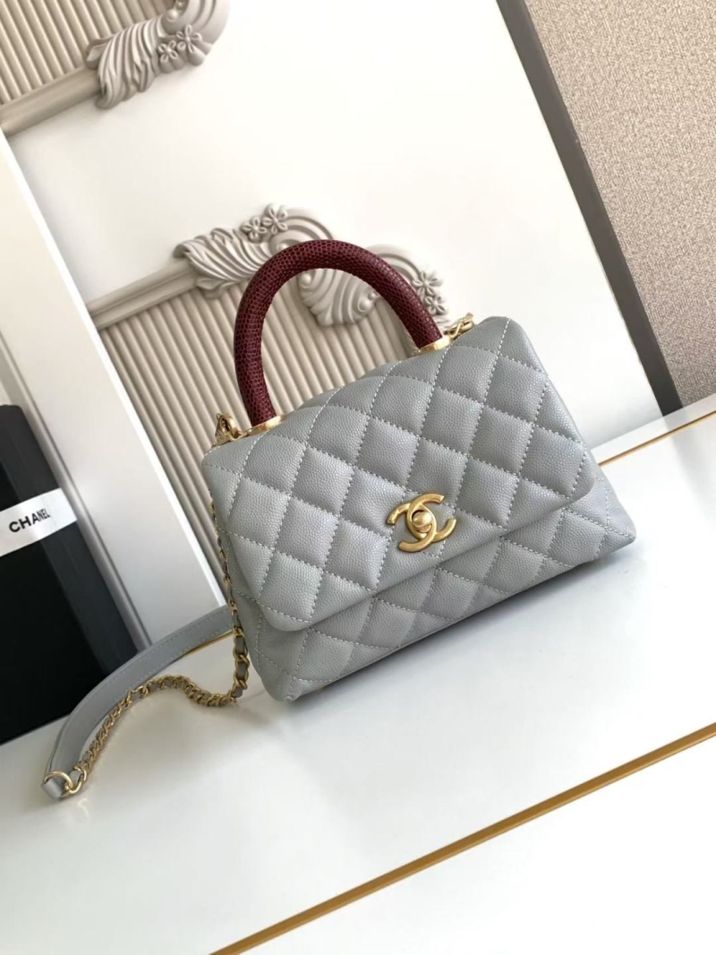 Ch**el top handle bags